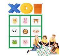 Giant Outdoor Game - Giant Bean Bag Throw XXL Garden Games - Family Games for Activities with Storage Bag for Travel Camping