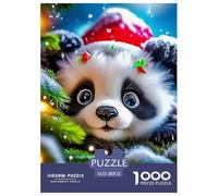 Giant Panda, 1000-piece Jigsaw Puzzle, Classic Tabletop Game Fostering Focus Creativity Strategic Planning Abilities, Perfect Shared Home Activity Creating Memorable Collaborative Experiences, Suitabl