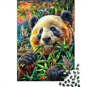 Giant Panda 1000 Piece Jigsaw Puzzle for Family - Fun Challenge for Adults & Kids, 52x38cm/1000pcs