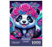 Giant Panda, 1000-piece Jigsaw Puzzle, Thoughtful Recreational Challenge Promoting Attentiveness Dexterity Steady Progress, Ideal Companion for Calm Personal Reflection Shared Participation, Suitable