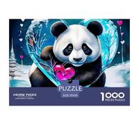 Giant Panda, 1000-piece Jigsaw Puzzle, Thoughtful Recreational Challenge Promoting Attentiveness Dexterity Steady Progress, Ideal Companion for Calm Personal Reflection Shared Participation, Suitable