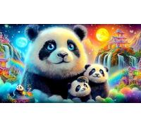 giant-panda 1000 Piece Jigsaw Puzzles for Adults Educational Games Jigsaw Puzzle Home Decoration for Men Women Elders Seniors 38x52cm/1000pcs
