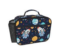 Giant Panda Astronaut Lunch Box- Reusable Thermal Tote with 3-Layer Insulation, Leakproof & Easy to Clean - Lunch Box for Office, Gym, Picnic