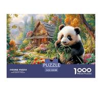Giant Panda Formidable 1000-Piece Jigsaw Puzzles for Adults An Odyssey of Impossible, Hard, And Difficult Challenging Puzzle Educational Games - The Ultimate Gift for Dedicated Adult And Teen P