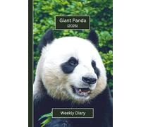 Giant Panda Weekly Diary 2026 (Hardcover): A gorgeous Week View Planner (spread across 2 pages). It's an ideally sized (6"x9") animal themed journal ... pages. Great gift for friends and family.