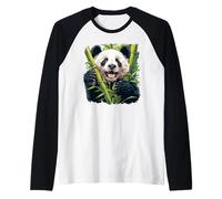 Giant Pandas Giant Panda Raglan Baseball Tee