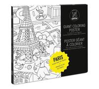 Giant Paris Colouring-in Poster White one size