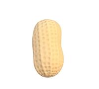 Giant Peanut Squishy - 10.5cm Soft & Stretchy Fidget Toy for Stress Relief, Realistic Food Sensory Toy, Satisfying Squeeze Toy, Perfect Desk Decor & Novelty Gift (A)