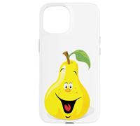 Giant Pear Graphic Fruit Case for iPhone 15