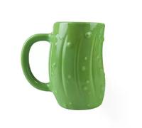 Giant Pickle Mug - Large 650ml Ceramic Novelty Coffee Mug, Funny Pickle Cup for Tea & Coffee Kitchen Gift