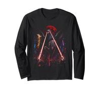 Giant Pigeon Kaiju City Rampage Bird Meme Long Sleeve T-Shirt