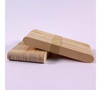 Giant Plain Wooden Lolly Sticks 15cm X 2cm Pack of 50 by BCreative ®