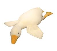 Giant plush toy - A 90-centimeter super-soft goose-feather filled animal throw pillow with a round belly. It is a cuddly doll loved by children.