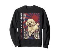 Giant Poodle Tokyo Kaiju Fluff Around And Find Out Japan Sweatshirt
