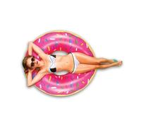 Giant Pool Float Swimming Ring Summer Beach Water Fun Inflatable Raft, 118 cm Diameter, PVC Material, Non-Toxic, Extra-Thick