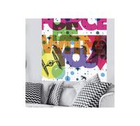 Giant Poster - Star Wars - Pop Neon Geometrics - H 200 x W 120 cm - Wall Decoration - Interior