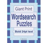 Giant Print Wordsearch Puzzles
