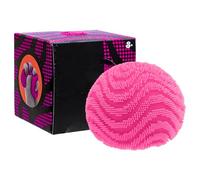 Giant Puffer Ball,Sensory Jiggly Ball, Soft Small Spiky Squishy Stress Relief Fidget, Stress Relief Fidget, Soft Sensory, Portable Anxiety Relief Squeeze Ball For Office, School & Travel(A-Hot Pink)