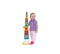 Bigjigs Toys Gowi Toys Giant Pyramid Stacker, Multi