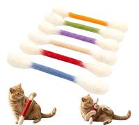 Giant q Tip Cat Toy, Cotton Swabs Interactive Cat Toy with Catnip for Indoor Digestive