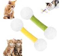Giant Qtip Cat Toy, Big Catnip Qtip, Soft Plush Kicker, Interactive Teething Chew Toy for Cats, Sturdy Durable Design, for Cat Lovers (2Pcs(A), As show)