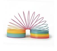 Giant Rainbow Springy - 15cm Diameter, Mesmerizing Fun for Kids and Adults!