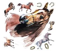 Giant Removable Wild Horses Sticker
