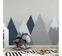 Giant Scandinavian Mountain Wall Sticker for Children 100 x 240 cm Anouka