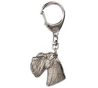 Giant Schnauzer (Head) Made in U.K Artistic Style Dog Key Ring Collection