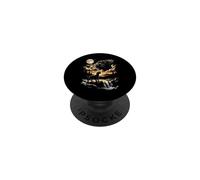 Giant Schnauzer Howling To The Moon PopSockets Adhesive PopGrip