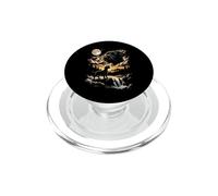 Giant Schnauzer Howling To The Moon PopSockets PopGrip for MagSafe