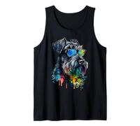 Giant schnauzer with sunglasses Tank Top