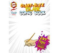 Giant-Size Blank Comic Book