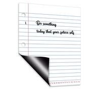 Giant Sized Magnetic Notebook Paper Large Lined Dry Erase Magnetic Paper for Whiteboard Teacher Writing Supplies Classroom Whiteboard Accessories, 22'' x 28''