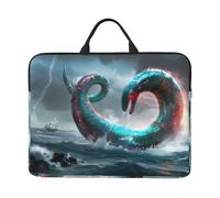 Giant Snake in The Sea Laptop Inner Bag 14 Inch Laptop Sleeve Case for Laptop Briefcase Carrying Bag Pouch Skin Cover