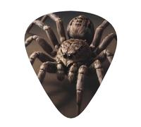 Giant Spider Wzywhj Prints Abs Guitar Picks 12 Piece, Easy Grip Uke Picks For Your Bass, Ukulele, Acoustic Or Electric Guitar