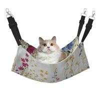 Giant Spring Flower Plants Printed Pet Hammock - Sleeping Hammock For Cats, Rabbits, Ferrets, Puppies, Small Animals