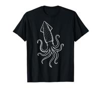 Giant Squid Illustration Ocean T-Shirt