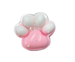 Giant Squishy Cat Paw Silicone Squeeze Toy - Handmade Taba Fidget Gift With Themed Decor (G)