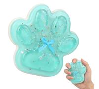 Giant Squishy, Taba Squishy Paw, Big Squishy Stress Relief, Handheld Cat Paw Fidget for Office and Study Relaxation, Giant 15 cm Sea Salt Squeeze