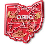 Giant State Map Magnet - Ohio