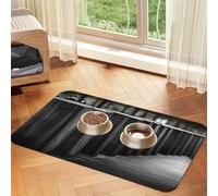 Giant Stone Berlin Pet Feeding Mat Dog Cat Eating Food Absorbent Leather Tablecloth for and Water Bowl Waterproof No Stains Quick Dry Non-Slip 17.72 * 11.8IN