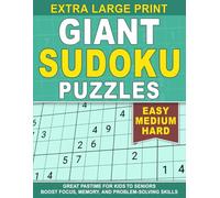 Giant Sudoku: Extra Large Print (Daily Spark Press - Ultimate Sudoku Series)