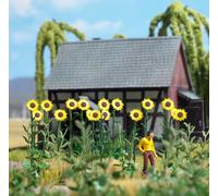 GIANT SUN FLOWERS (x18) HO/OO Gauge Busch 1261