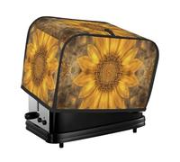 Giant Sunflower Toaster Cover 2 Slice Kitchen Small Appliance Covers With Pockets Dust And Fingerprint Protectio