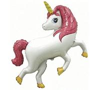 Giant Super Shape Foil Balloons XL Large Children's Birthday Party (Pink Unicorn Body)