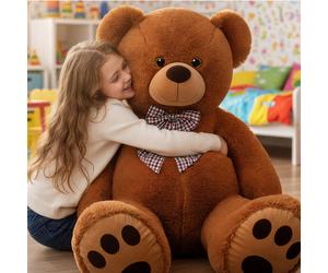 Giant Teddy Bear Brown 175cm