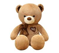 Giant Teddy Bear for Girlfriend 180cm Presents for Girls Kids Boys Women Valentines Day Birthday Party Decorations,Christmas, birthday gifts, home decor,Super sized cloth doll (light brown)