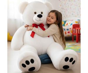 Giant Teddy Bear White 150cm