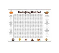 Giant Thanksgiving Poster, Interactive Large Wall Game, Giant Coloring Posters Wall Game, for Women Boys Girls Youth Teens Son Daughter Family Friends Coworkers